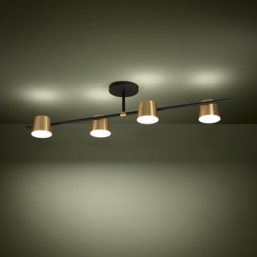 Eglo - LED-Anbauleuchte 4xGU10/4,6W/230V 3000K golden