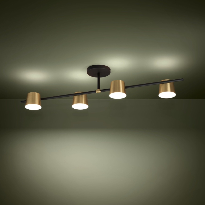 Eglo - LED-Anbauleuchte 4xGU10/4,6W/230V 3000K golden