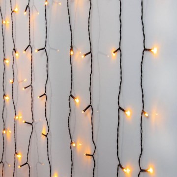 Eglo - LED-Außen-Lichtervorhang 120xLED 1,8m IP44 warmweiß