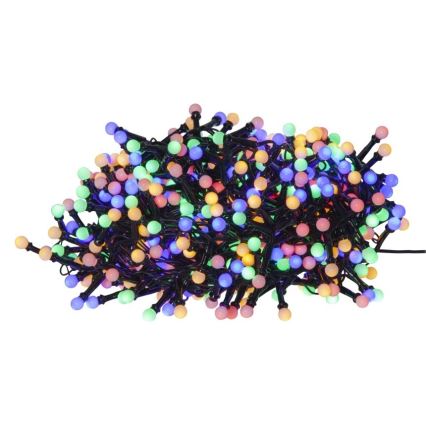 Eglo 472-53 - LED-Außen-Weihnachtslichterkette BERRY MINI, 700 LEDs, 8 Funktionen, 19 m, mehrfarbig, IP44