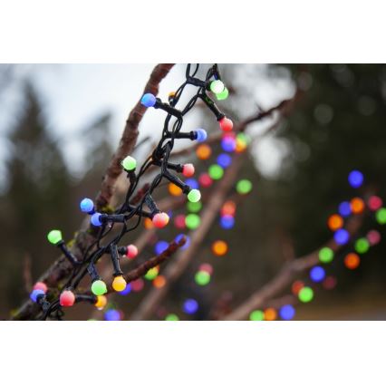 Eglo 472-53 - LED-Außen-Weihnachtslichterkette BERRY MINI, 700 LEDs, 8 Funktionen, 19 m, mehrfarbig, IP44