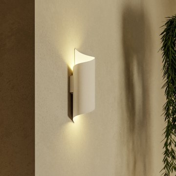 Eglo - LED-Außenwandleuchte 2xLED/4W/230V IP44 weiß