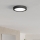 Eglo - LED-Badezimmer-Deckenleuchte LED/7,5W/230V 2700/4000/6500K Ø 16,6 cm IP44 schwarz