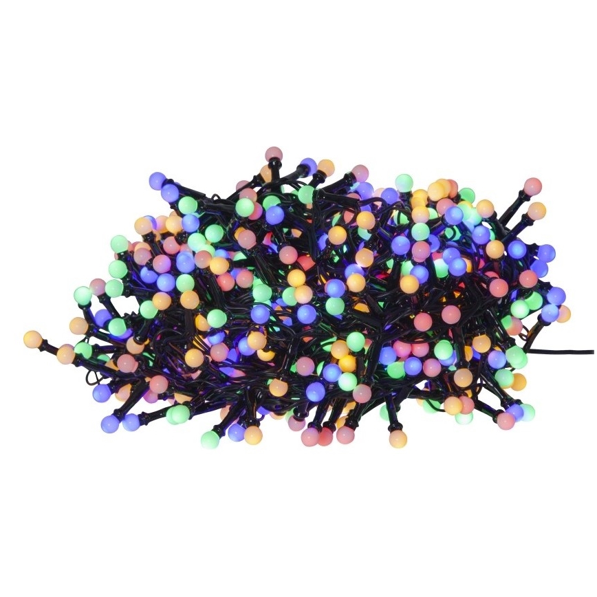 Eglo 472-53 - Catena luminosa natalizia LED da esterno BERRY MINI 700 LED/8 funzioni, 19 m, multicolore, IP44