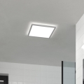 Eglo - LED-Deckenleuchte für Badezimmer LED/17,6W/230V 2700K/4000K/6500K 39x39 cm IP44 weiß