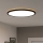 Eglo - LED-Deckenleuchte für den Outdoor-Bereich LED/16,8W/230V 2700/4000/6500K d 50 cm IP44 schwarz