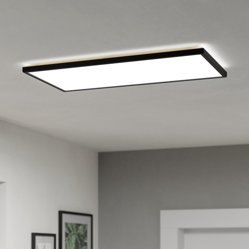 Eglo - LED-Deckenleuchte für den Outdoor-Bereich LED/17,2W/230V 2700/4000/6500K 30x57 cm IP44 schwarz