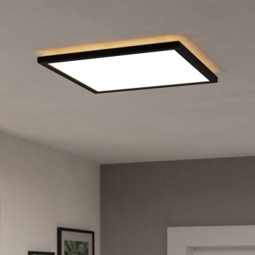 Eglo - LED-Deckenleuchte für den Outdoor-Bereich LED/17,6W/230V 2700/4000/6500K 39x39 cm IP44 schwarz