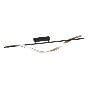 Eglo - LED-Deckenleuchte LED/20W/230V 2700/4000/6500K schwarz/gold