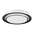 Eglo - LED-Deckenleuchte LED/24W/230V Ø 40 cm schwarz