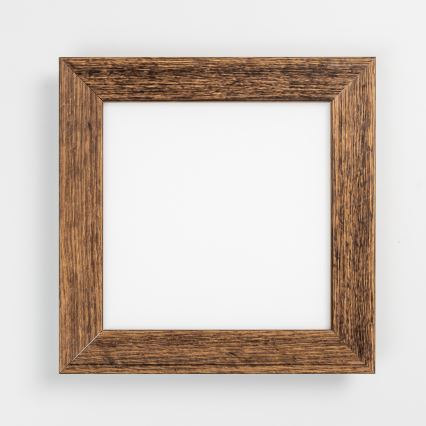 Eglo - LED Aufbaustrahler SALOBRENA-RW WOOD LED/17W/230V 2700/4000K 34x34 cm braun