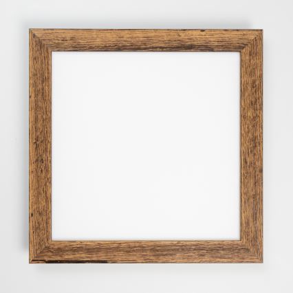 Eglo - LED dimmbares Deckenpanel POZZALLO WOOD LED/21W/230V 2700-6500K 49,5x49,5 cm Braun + Fernbedienung