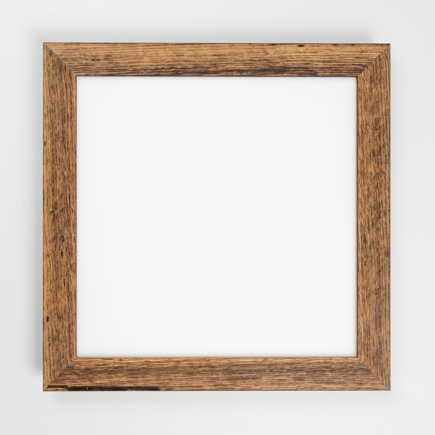 Eglo - LED dimmbares Deckenpanel POZZALLO WOOD LED/21W/230V 2700-6500K 49,5x49,5 cm Braun + Fernbedienung