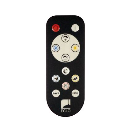 Eglo - LED-dimmbare Deckenleuchte LED/43W/230V weiß + Fernbedienung