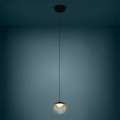 Eglo - LED-dimmbare Hängeleuchte an Kabel LED/5,8W/230V 2200-6500K beige/rauchgrau + Fernbedienung