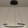 Eglo - LED-dimmbare Pendelleuchte an Kabel LED/24,8W/230V 2200-6500K schwarz + Fernbedienung