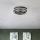 Eglo - LED-dimmbarer Deckenventilator 4xLED/9W/230V 2700-6500K Ø50 cm schwarz + Fernbedienung