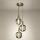Eglo - LED-dimmbarer Kronleuchter LED/5W/230V + 2xLED/6,5W + 3xLED/1,6W goldfarben