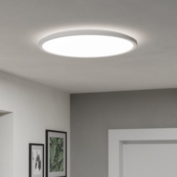 Eglo - LED Dimmerabile per esterni soffitto chiaro LED/16,8W/230V 2700-6500K diametro 50 cm IP44 bianco + telecomando