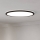 Eglo - LED Dimmerabile per esterni soffitto chiaro LED/16,8W/230V 2700-6500K diametro 50 cm IP44 nero + telecomando