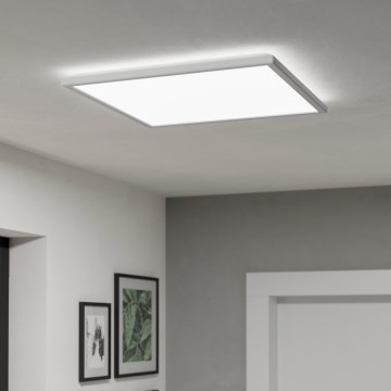 Eglo - LED Dimmerabile per esterni soffitto chiaro LED/17W/230V 2700-6500K 50x50 cm IP44 bianco + telecomando