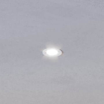 Eglo - LED Einbaustrahler für Badezimmer 1xGU10/4,5W/230V IP44 weiß