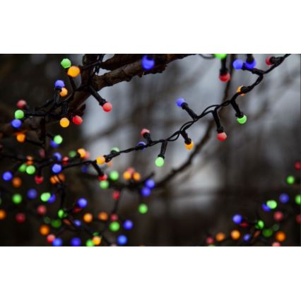 Eglo 472-53 - Guirlande de Noël LED d'extérieur BERRY MINI — 700 LED, 8 fonctions, 19 m, multicolore, IP44