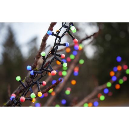 Eglo - Guirlande LED d'extérieur 300 LED / 8 fonctions, 11 m, IP44, multicolore
