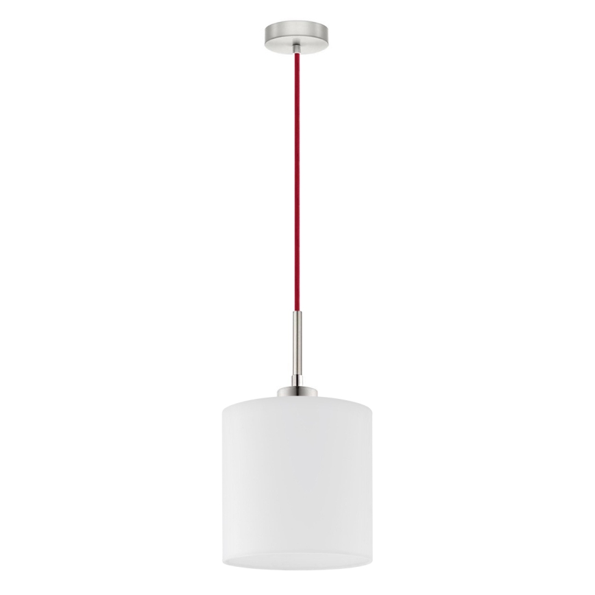 Eglo - LED-Hängeleuchte TUNJA 1xE27/60W/230V weiß