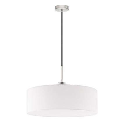 Eglo - LED  Lampada a sospensione su cavo TUNJA 1xE27/60W/230V bianco
