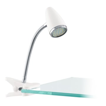 Eglo - LED-Lampe mit Clip 1xGU10/2,8W/230V weiß/hochglänzender Chrom