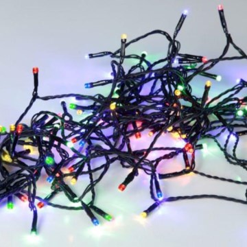 Eglo - LED-Lichterkette für den Außenbereich, 80 LEDs, 8 m, IP44, mehrfarbig
