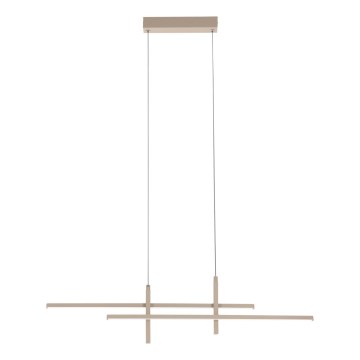 Eglo - LED-Pendelleuchte an Kabel LED/20W/230V beige