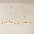 Eglo - LED-Pendelleuchte an Kabel LED/35W/230V goldfarben