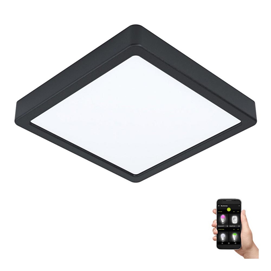 Eglo - LED Plafoniera da bagno dimmerabile a LED/16,5W/230V IP44 ZigBee 21x21 cm