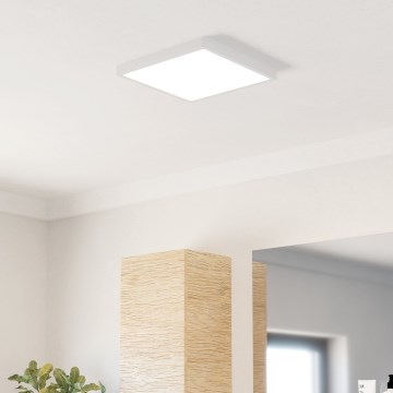 Eglo - LED Plafoniera da bagno LED/13W/230V 29x29 cm IP44 bianca