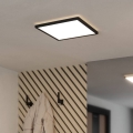 Eglo - LED Plafonnier de salle de bains LED/20,2W/230V 39x39 cm IP54 noir