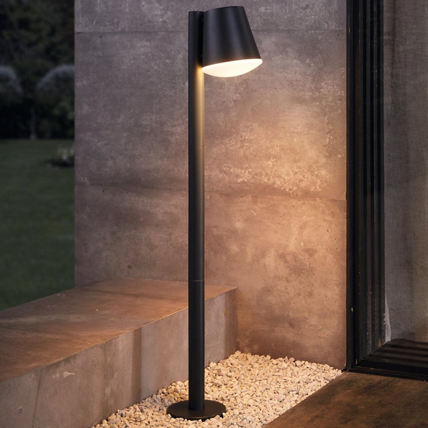 Eglo - LED RGB Dimmerabile per esterni lampada CALDIERO-C 1xE27/9W/230V antracite IP44