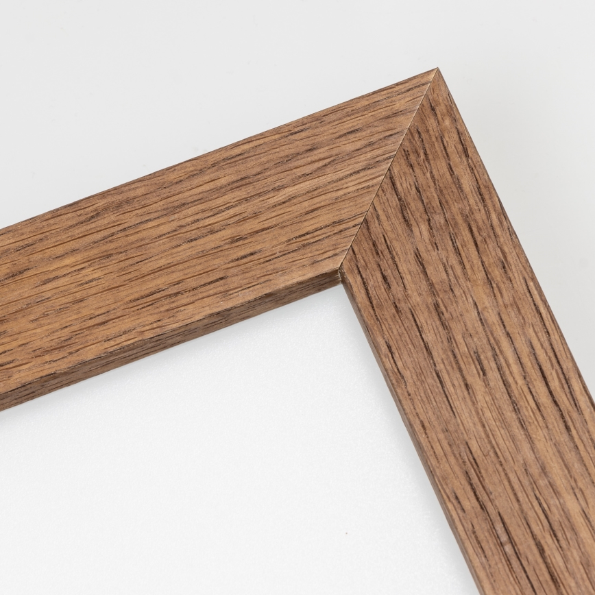Eglo - LED RGB Pannello fisso dimmerabile SALOBRENA-C WOOD LED/24W/230V 2700-6500K 49,5x49,5 cm marrone scuro + telecomando