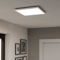 Eglo - LED RGBW dimmbare Badezimmer-Deckenleuchte LED/17,6W/230V 2700-6500K 39x39 cm IP44 weiß ZigBee