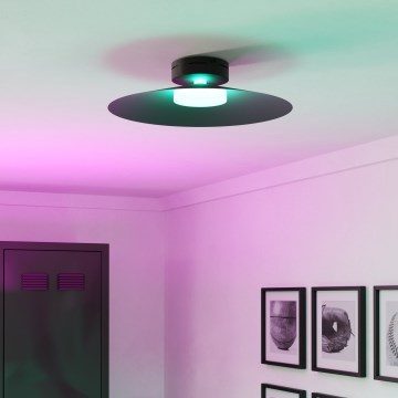 Eglo - LED RGBW dimmbare Deckenleuchte LED/15,5W/230V 2700-6500K pr. 45 cm schwarz