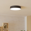 Eglo - LED RGBW dimmbare Deckenleuchte LED/15W/230V 2700–6500K Ø 39 cm schwarz