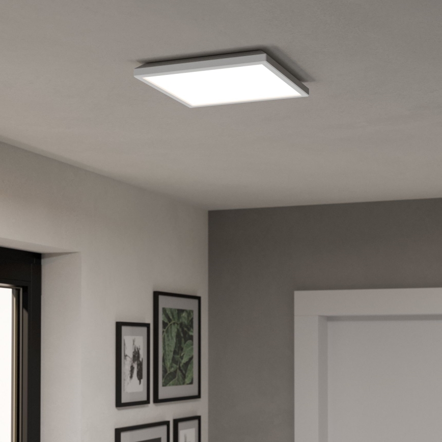 Eglo - LED RGBW Dimmerabile per esterni soffitto chiaro LED/13,4W/230V 2700-6500K 29x29 cm IP44 bianco ZigBee