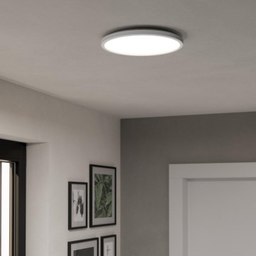 Eglo - LED RGBW Dimmerabile per esterni soffitto chiaro LED/13,9W/230V 2700-6500K diametro 30 cm IP44 bianco ZigBee