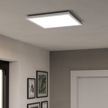 Eglo - LED RGBW Dimmerabile per esterni soffitto chiaro LED/17,6W/230V 2700-6500K 39x39 cm IP44 bianco ZigBee