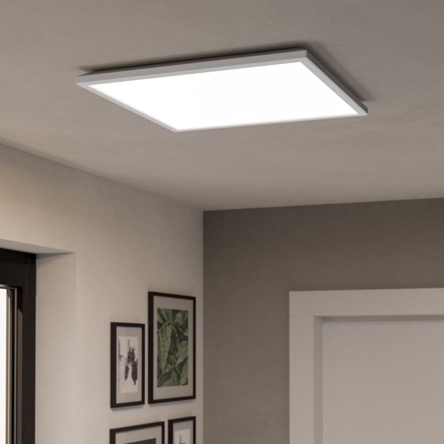 Eglo - LED RGBW Dimmerabile per esterni soffitto chiaro LED/17W/230V 2700-6500K 50x50 cm IP44 bianco ZigBee