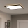 Eglo - LED RGBW Dimmerabile per esterni soffitto chiaro LED/17W/230V 2700-6500K 50x50cm IP44 nero ZigBee
