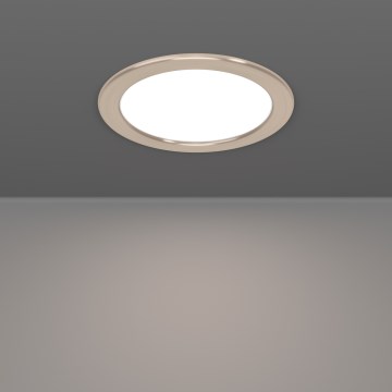 Eglo - LED RGBW lampada da incasso dimmerabile per bagno LED/9,5W/230V 2700-6500K Ø 16,8 cm IP44 cromo opaco