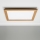 Eglo - LED RGBW Pannello fisso dimmerabile SALOBRENA-C WOOD LED/30,5W/230V 2700-6500K 64x64 cm marrone + telecomando