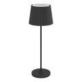 Eglo - LED-Tischlampe, dimmbar, mit Touch-Bedienung, wiederaufladbar, LED/3,8W/5V, 2400/3000/4000K, 2000 mAh, schwarz